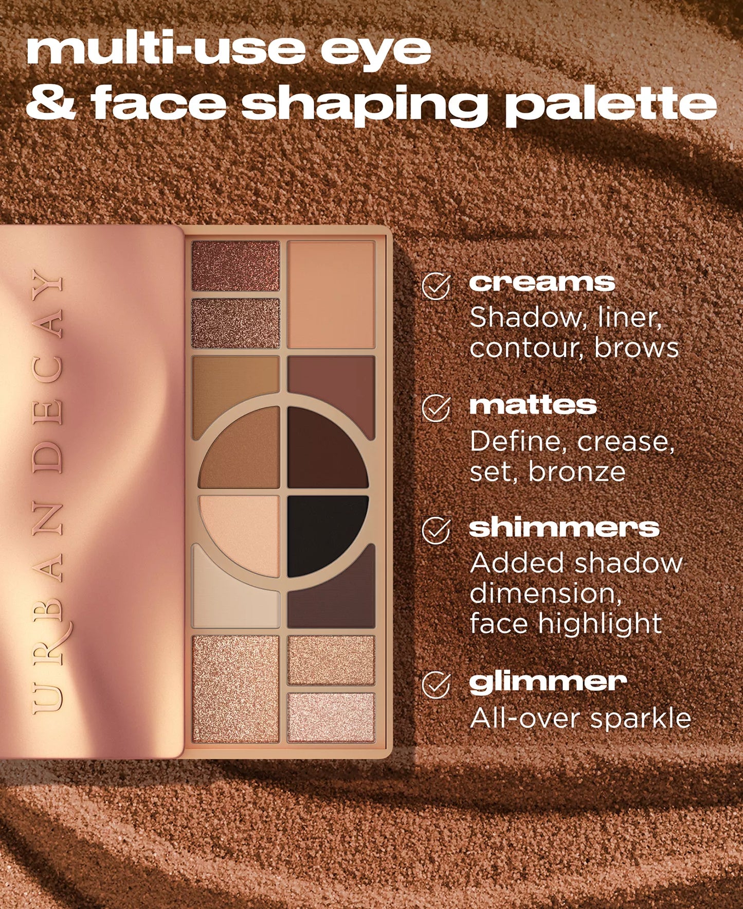 Urban Decay Warm-Toned Naked Shaped Eye & Face Palette