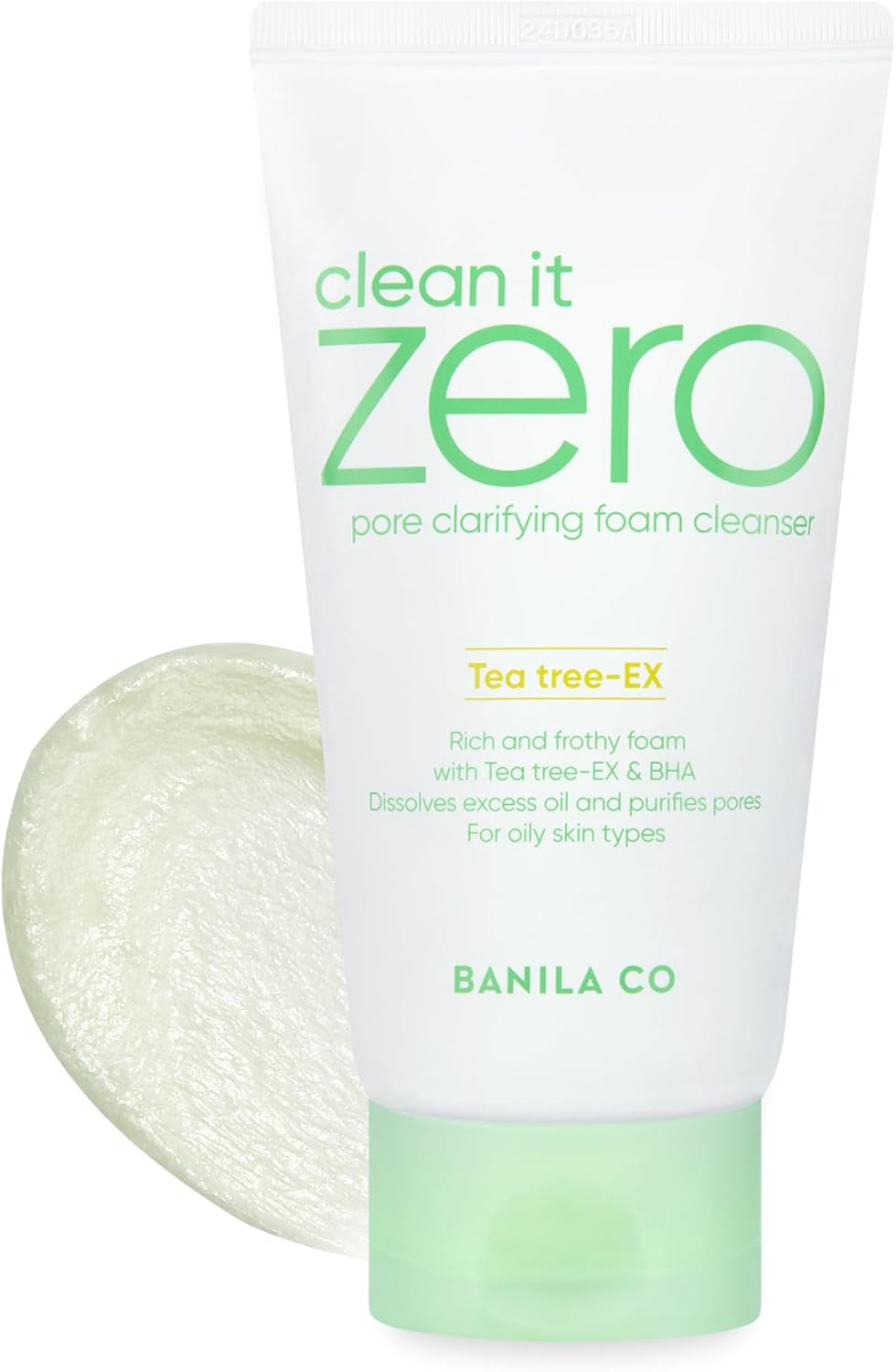Clean It Zero Pore Clarifying Foam Cleanser | Face Wash Cleanser | Purifying Foaming Cleanser Balances Unclog Pores 150Ml